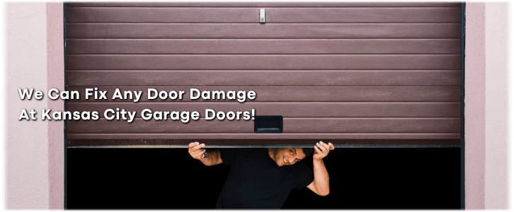 Garage Door Off Track In Kansas City